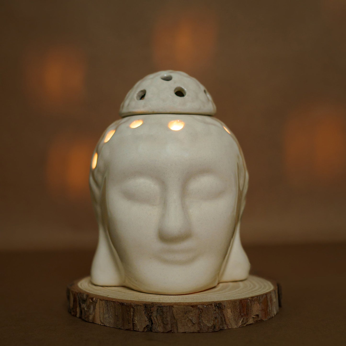 Ceramic Buddha Burner Electric