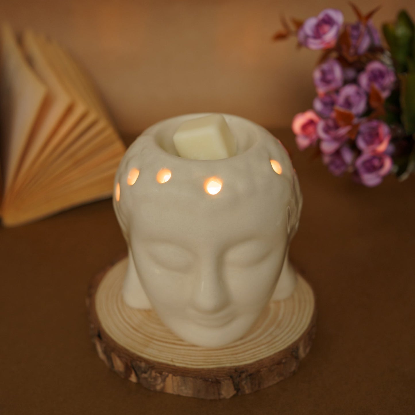 Ceramic Buddha Burner Electric