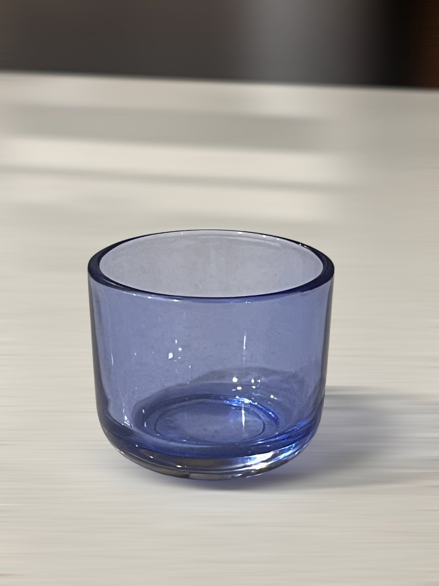 Colorful Candle Container - Blue