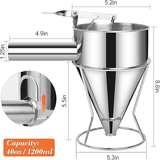 Wax Pouring Funnel (With 4 nozzles)