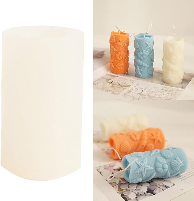 Beach Theme Pillar Mould (High Quality Silicone)