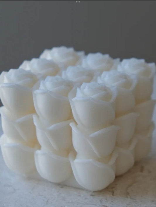 Premium Rose Cube Mould