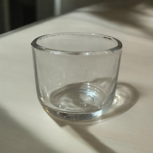 Colorful Votive Glass Jars - Clear