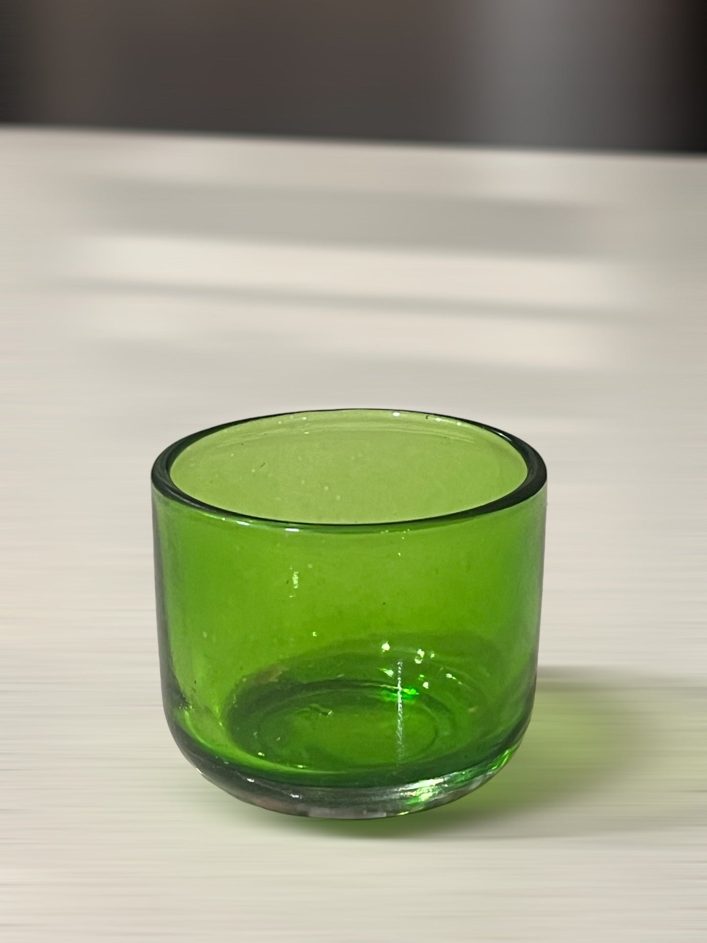 Colorful Candle Container - Green