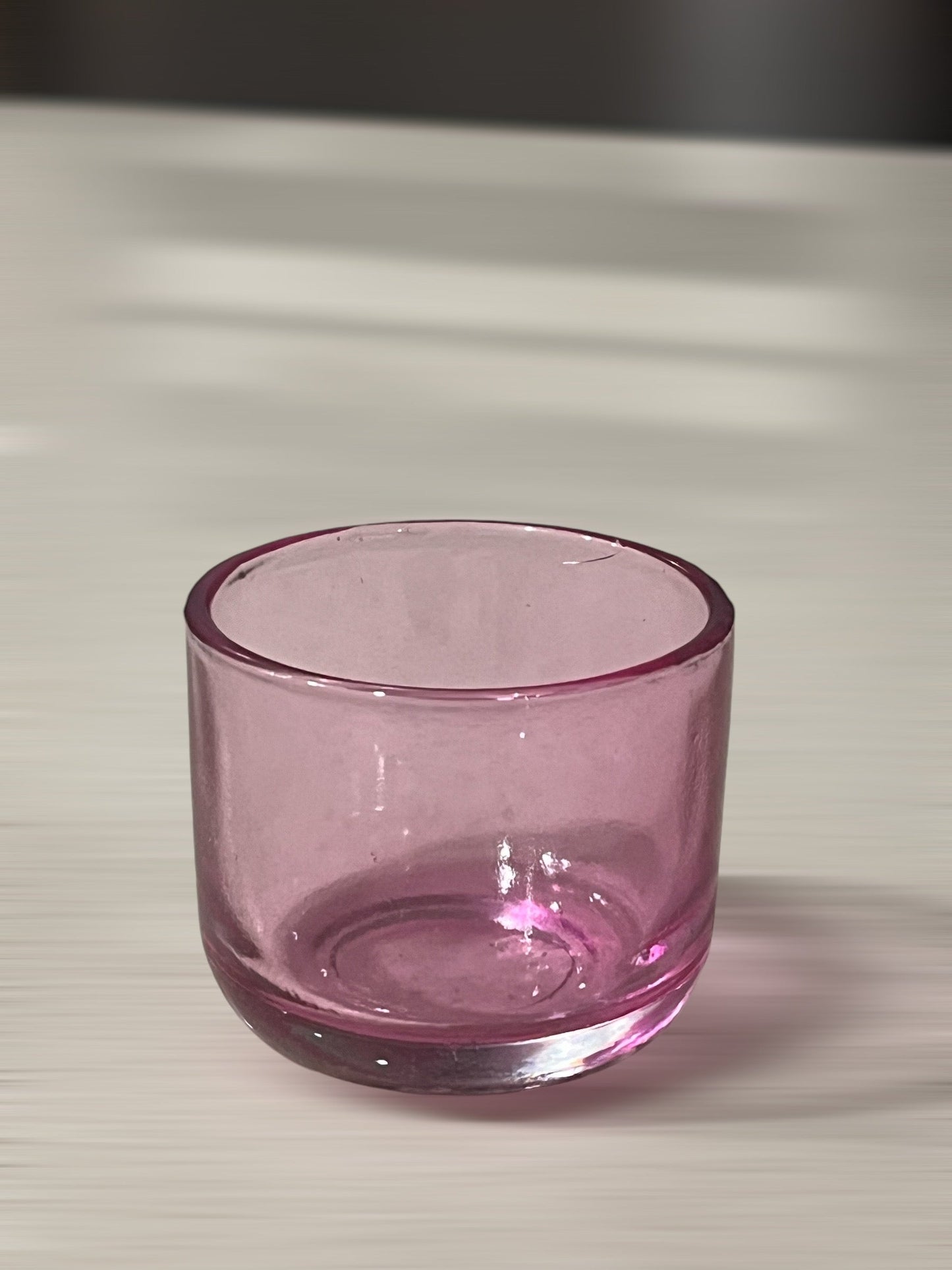 Colorful Candle Container - Pink