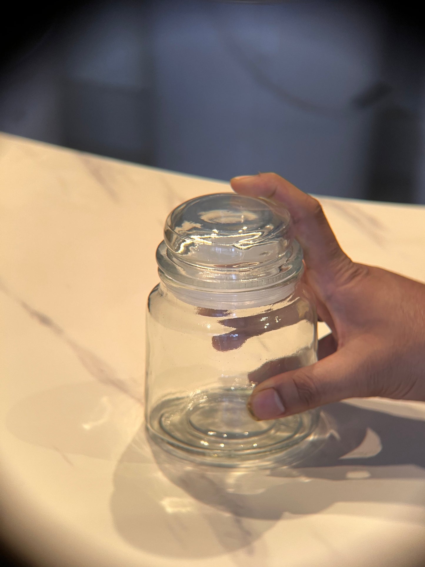 Apothecary Glass Candle Jar with Dome Lid – for Artisan Candle Makers
