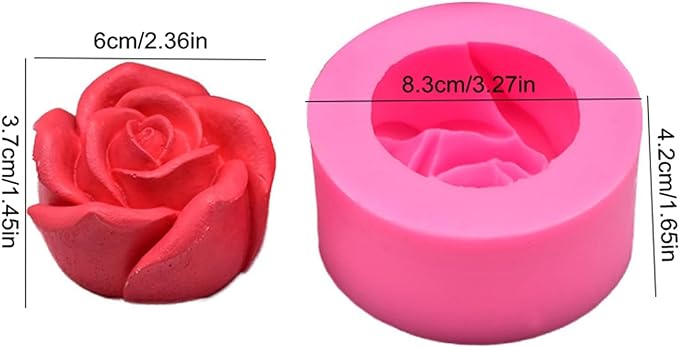 Big Rose Mould