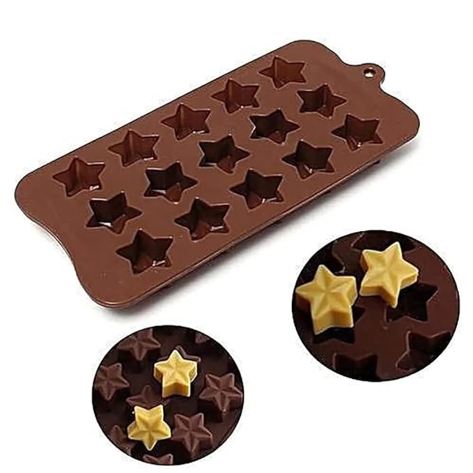 15 Star Silicon Mould