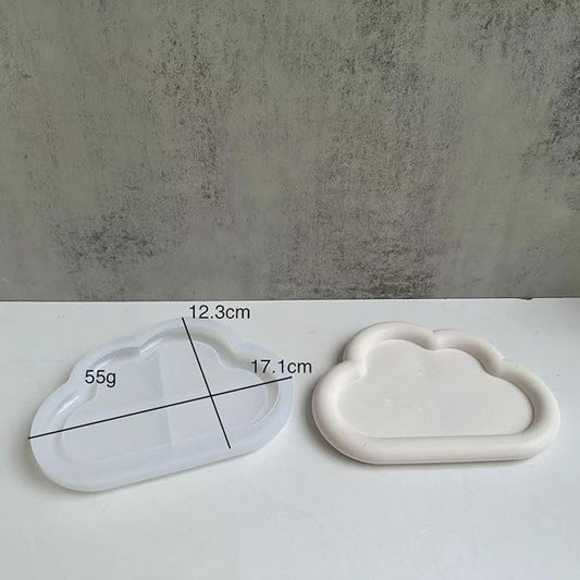 Cloud Trinket Tray Silicone Mold