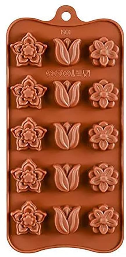 Flower Silicon Mould/ Wax Melts Mould