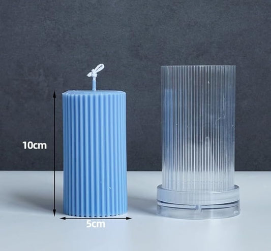 Ribbed Pillar Mould (3 Different Sizes)