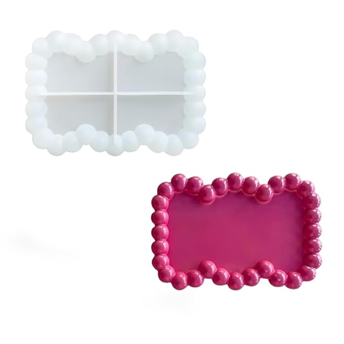Bubble Edge Rectangular Tray Mold